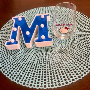 Hello Kitty 5” tall Glass by Sanrio